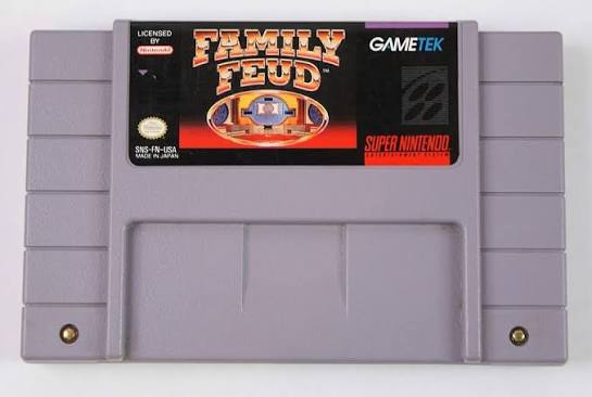 Family Feud Super Nintendo.