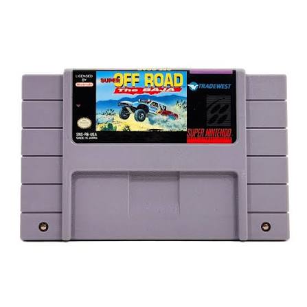 Super Off Road The Baja Super Nintendo.