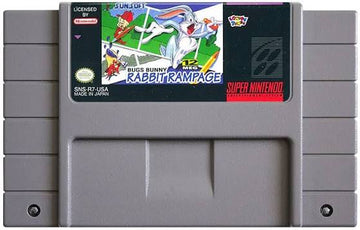 Bugs Bunny Rabbit Rampage Super Nintendo.