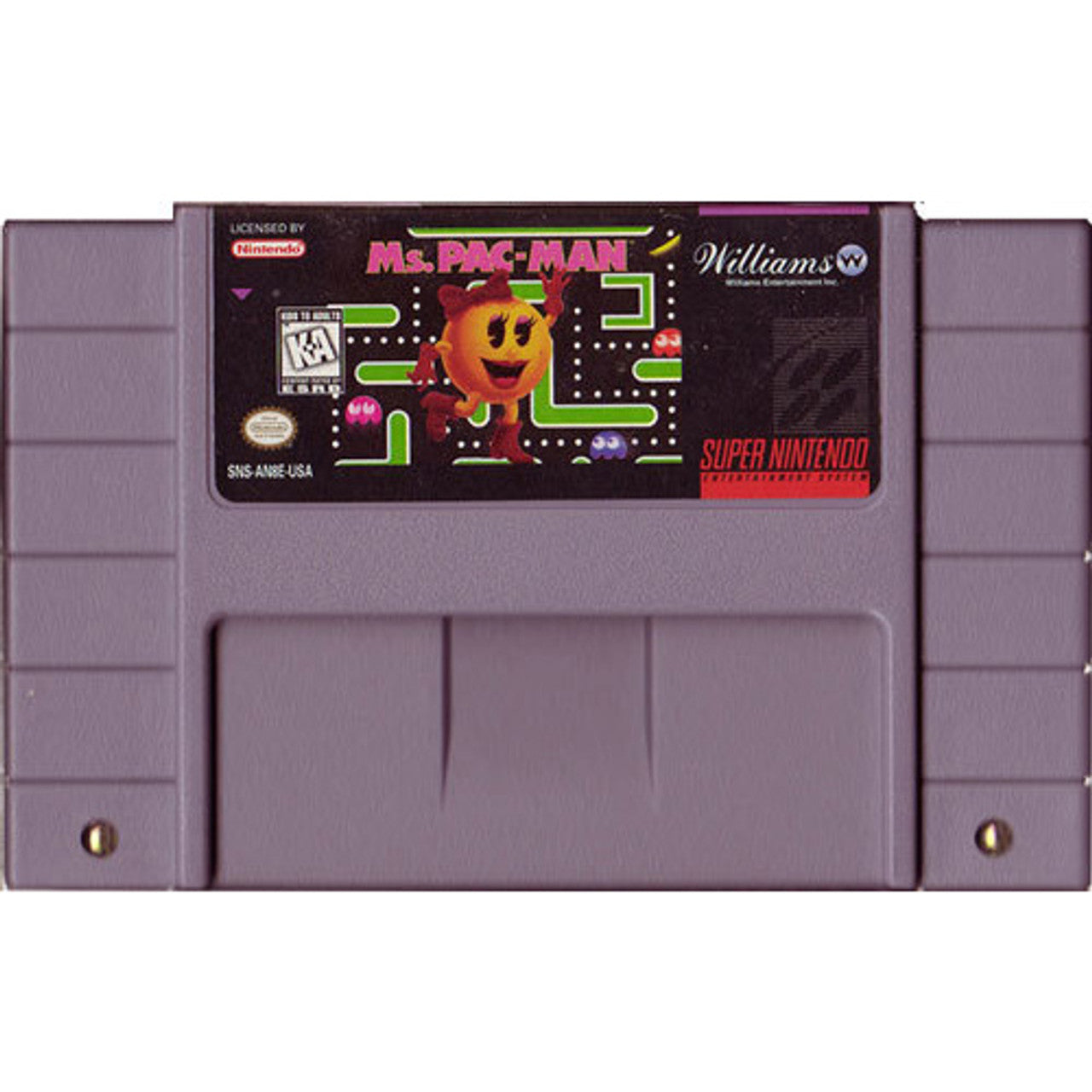 Ms. Pac-Man - SNES Game