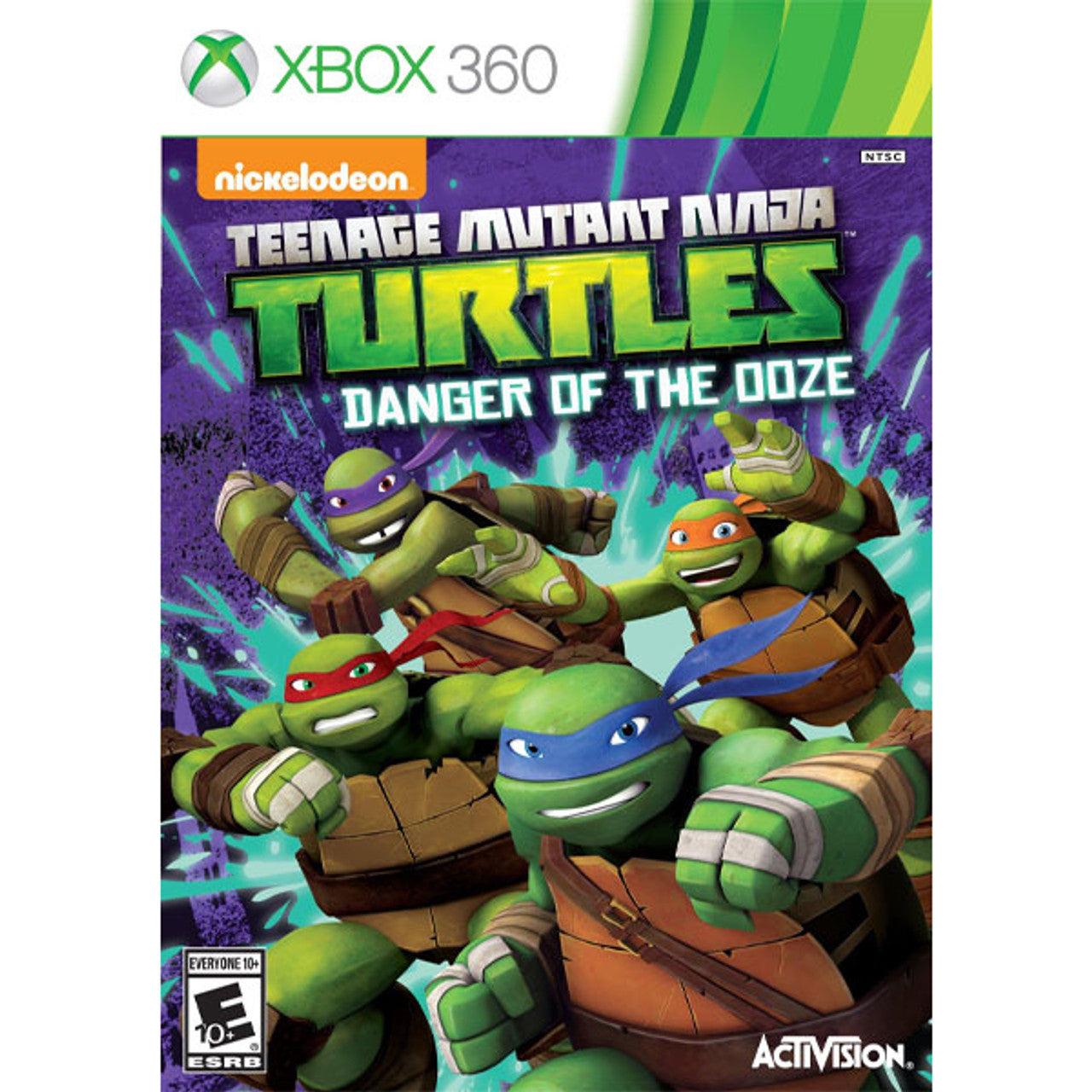 Teenage Mutant Ninja Turtles Danger of the Ooze - Xbox 360 Game